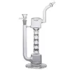 Unikt tjockt glas Bong vattenrör Hookahs Nya DAB Bong Wholesale 12 tum och 14mm led