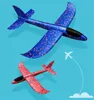 DIY Hand Throw Flying Glider Flares Speelgoed Voor Kinderen Foam Vliegtuig Model Party Bag Fillers Flying Glider Vliegtuig Speelgoed Game Gratis verzending