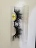 25mm long 3D mink hair false eyelashes to make eyelash lengthening version by hand 10pcs