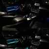 92 cores led luz ambiente carro neon interior porta ac painel decorativo luz atmosfera para bmw série 3 f30 f35 201320202216281