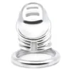 Sex Toys for Men Abstinence Stimulating Penis Lock Ring Gourd Head Chastity Cage SM Chastity Device 40/45/50mm to Choose