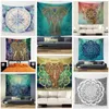 44 Styles 150130cm Tapestries Bohemian Mandala Beach Tapestry Hippie Throw Yoga Mats Towel Elephant Polyester Beach Shawl 20pcs5929402