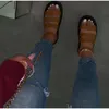 New Women's Sandals Sandálias Senhoras Open Toe Ankle Strap Buckle Liso Sapatos Mulher Comfort Comfort Casual Moda Sandálias 20201