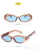 الصلصال متعدد الألوان نمط النظارات الشمسية ليوبارد النساء السيدات الفتيات الشارع النظارات الساحرة النظارات الهبي أستراليا اليابان كندا