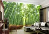 3d customized wallpaper Bamboo forest landscape background wall painting