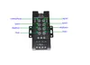 RF 8key RGB LED Remote Controller Switch DC12V-24V 30A Controller wireless Iron Shell