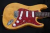 Farmer Custom Shop Electric Guitar Poplar Burl Maple Top St Electric Guitar Gratis frakt