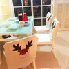 1pc New Christmas Mrs Mr Santa Hat Dining Dinner Table Party Chair Back Covers Party Xmas Table Home House Christmas Decoration