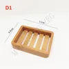 5 Styles Natural Bamboo Soap Holder Creative Environmental Protection Ecofriendly Bamboos Soaps Dish Plate Drying Holders