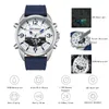 KT Wristwatch Mens Luxury Watch For Men Leather Watch Man Military Army Style Quartz Gents Digital Affense imperméable KT1818