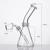 Quartz Roken Accessoires Beker Mini Bong 5 "Banger Bongs Rook Oil Rig Water Pipe Draagbare DAB RIGS