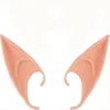 1 Pairs Halloween Latex Elf Ears Cosplay Masks Fairy Goblin Nature Color