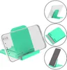 100PCs Universal Folding Table-mobiltelefonstöd Plasthållare Skrivbordsstativ för telefonen Smartphone Tablet Support Telefonhållare