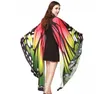 Chamsgend Drop Shipping HOT mujeres alas de mariposa Pashmina chal bufanda ninfa Pixie Poncho disfraz accesorio GB446