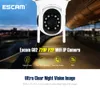ESCAM 720P P2P WIFI IPカメラナイトビジョン/パンチルト機能P2Pテクノロジー、プラグアンドプレイ、使用便
