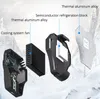 Портативный вентилятор охлаждения игра мобильного телефон Cooler игра теплоотвод Audio Aux радиатор Стенд для IPhone / Samsung / Xiaomi аксессуаров