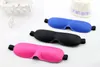 DHL Gratis 3d Sömmaskar Snabb Sova Eye Mask Eyeshade Cover Shade Patch Kvinnor Män Soft Portable Blindfold Travel SlaapMasker