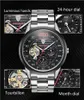 Tevise Men Heachton Automatic Watch Fashion Men الفولاذ المقاوم للصدأ ميكانيكية العمل على Wristwatch Relogio Maschulino297V