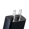 5V1A US Plus Travel Charger Power Adapter UL Certified USB Laddare till iPhone Samsung Xiomi Telefon Energieffektiv laddhuvud