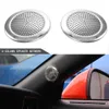 ABS CAR DOOR HORN NET SPEAKER DECORATION COVER FÖR FORD MUSTANG 15+ Interiörtillbehör 6PC