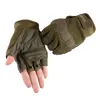 Helt nya fingerlösa handskar män utomhus sport halvfinger armé militär taktiska handskar gym träning vikt lyft mjuk