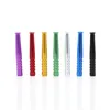 Coloré En Alliage D'aluminium Mini Snuff Snorter Sniffer Fumer Filtre Tube Portable Conception Innovante Porte-Cigarette Embouchure DHL