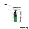 Rainbow Hookah Shisha Roken Glas Waterpijp 105mm Aluminium Metalen Tobak Olie Rig Was Water Pijp voor Roken Water Pipes Bongs