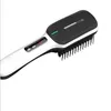 Electric Ionic Simply Hair Drugighter Comb Brush Brush Travel Fryzjer Fast Heating Salon Styler Płaska prostownica Żelazna Hairbrush