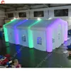 LED -belysningsgiganten utomhusaktiviteter Evenemang Uppblåsningsbart bröllopstält Party Rental Lawn Tent kommer med Air Blower och L197p