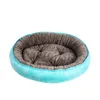 Rozgrzewane łóżko budy z pralką Pet żebpy dodatkowy wygodny pluszowa poduszka i nieślone dolne łóżka dla psów dla dużych małych psów House227y