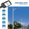 DLC ETL LED-skobox Pole Light Park Lot Lights, 100W 300W 5000K Direktkabeln AC 100-277V, IP65 Street Parkering Lotsljus, Gratis Photocell