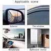 2pcslot film anti su sisi sis kaplama yağmur geçirmez araba pencere dikiz ayna koruyucusu evrensel su geçirmez çıkartma6810598