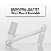 Glass Convert Dropdown-Adapter unterschiedlicher Größe (männlich auf weiblich) für Wasserpfeifen-Wasserpfeifen