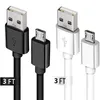 Premium 2a Micro Type C USB C Data Chareger Chables 1M 2M 3M 50 см 25 см 150см кабель для Samsung S6 S7 край S8 S9 S10 HTC