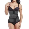 Neopreen Taille Trimmer Girdle Sauna Zweet Riem Afslanken Body Shapers Corset Cincher Buik Tummy Shapewear voor Vrouwen Beauty Black / Grey 2 Colors DHL