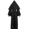 Nonne Kleider Cosplay Theme Kostüm Erwachsene Frauen Frauen Halloween Party die Jungfrau Maria Schwester Scary Outfits Kirche Kleider