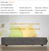 Toptan-2 * 10W Büyük Güç BT808 HIFI Soundbar'da Taşınabilir Kablosuz Bluetooth Hoparlör Stereo Subwoofer Ses desteği MIC Aux Siyah