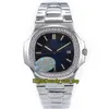 OE Роскошная версия Sport Nautilus 40 мм 5711 / 1a 010 черный циферблат Cal.324 SC Automatic 5711G мужские часы Алмазы BEZEL Steel-Band Gents Часы