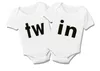 Famille Matching Vêtements nouveau-né les garçons de garçons filles Bodyses jumelles imprimées Body à manches courtes Tops pour baby6737747