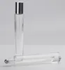 Thick bottom 10ml metal Empty Glass Perfume roller ball Steel balls Bottle Spray Perfumes Atomizers Bottles CZ208