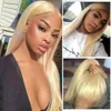 #613 Wig Synthetic Lace Front Wig 13x4 Heat Resistant Fiber Long Straight Synthetic Hair Wig Glueless Blonde Synthetic Lace Wigs Cosplay