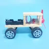 Off-Road Araç Çocuk Manuel DIY Bilim Teknolojisi Küçük Yapma Buluş Malzeme Çantası Bilim Deney Oyuncak Öğrencileri