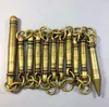 Wholesale antique brass nine-section whip ornaments martial arts whip practice whip antique miscellaneous bronze crafts