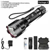 Super bright LED Flashlight 5 lighting modes Led Torch for Night Riding Camping Hiking Hunting & Indoor Activities Use 18650