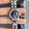 Orologi da donna di lusso WF Factory 28 mm automatico Cal. 2671 Orologio da regalo con vestito in zaffiro e castone di diamanti da donna in stile 13 con movimento 2671