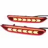 Taillights Assembly for Infiniti Q70 QX30 Q30 QX60 QX80 JX35 Bakre stötfångare LED Broms DRL Körning Sväng Signal Reversering dimljus 2 Funktion