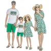 summer family look mother daughter matching dresses mommy and me clothes mom mum girl dress dad son outfits family clothing sets9419987