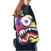 Moda çocuk sırt çantası karikatür min cosplay trendi hip hop oxford bez erkek kız yaratıcı sırt çantası lise okul çantası