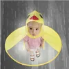 Милые дети НЛО плащ дождевик забавный желтый утка плащ зонтик пончо свободные руки дождевики водонепроницаемый дождевик CCA11000 50 шт.