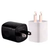 カラフルな5V 1A US AC Home Travel Wall Charger Auto Power Adapter for iPhone 7 8 x 10 HTC Samsung Android電話nokokoアダプター